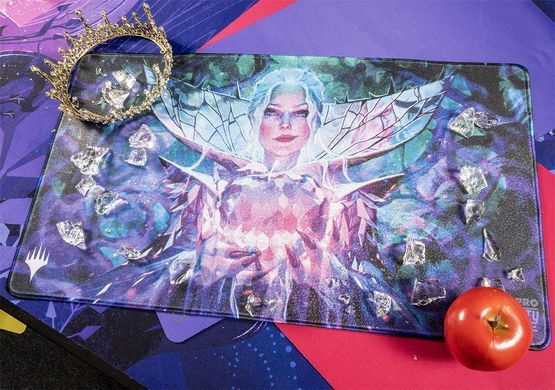 Плеймат Crystal Apple, AR Enhanced Холофойл Playmat &ndash; Wilds of Eldraine для Magic: The Gathering Plm-up-38045 фото