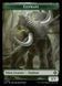 Dinosaur // Elephant &mdash; Magic: The Gathering, The Lost Caverns of Ixalan Commander Tokens #10, Non-foil, English