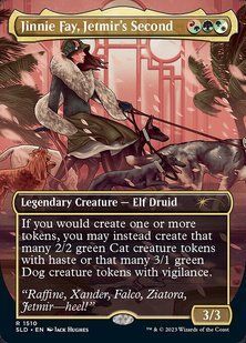 Jinnie Fay, Jetmir's Second // Jinnie Fay, Jetmir's Second &mdash; Magic: The Gathering, Secret Lair Drop #1510, Foil, English &mdash; фото товару