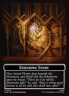 Токен Enduring Story // On an Adventure thob/14-15/en фото