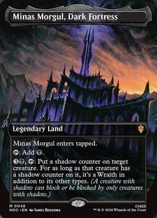 Minas Morgul, Dark Fortress &mdash; Magic: The Gathering, The Hobbit Eternal #48, Non-foil, English &mdash; фото товару