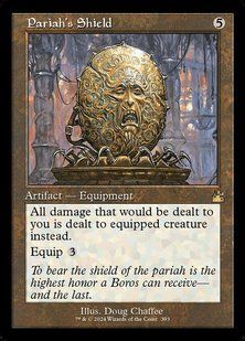 Pariah's Shield &mdash; Magic: The Gathering, Ravnica Remastered #393, Non-foil, English &mdash; фото товару