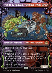 Tokka & Rahzar, Terrible Twos &mdash; Magic: The Gathering, Teenage Mutant Ninja Turtles #252, Non-foil, English &mdash; фото товару