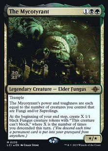 The Mycotyrant &mdash; Magic: The Gathering, The Lost Caverns of Ixalan Promos #235s, Foil, English &mdash; фото товару