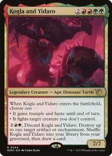 Kogla and Yidaro &mdash; Magic: The Gathering, March of the Machine #244, Non-foil, English &mdash; фото товару