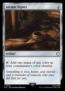 Arcane Signet &mdash; Magic: The Gathering, Fallout #224, Foil, English &mdash; фото товару