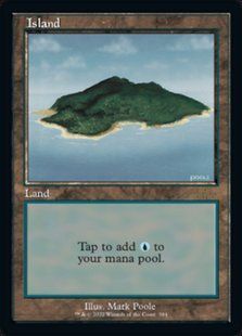 Island &mdash; Magic: The Gathering, 30th Anniversary Edition #584, Non-foil, English &mdash; фото товару