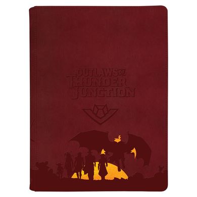 Альбом Set Symbol and Gang Silhouette (Premium Zippered) 360 карт - Outlaws of Thunder Junction bin-38373 фото