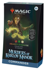 Колода формату Командир Deadly Disguise випуску Murders at Karlov Manor – Magic: The Gathering mkm-06 фото