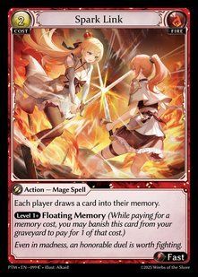 Spark Link &mdash; Grand Archive, Phantom Monarchs #099, Non-foil, English &mdash; фото товару