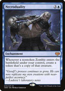 Necroduality &mdash; Magic: The Gathering, Innistrad: Crimson Vow #70, Non-foil, Russian &mdash; фото товару