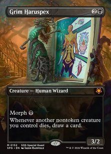 Grim Haruspex &mdash; Magic: The Gathering, Special Guests #152, Non-foil, English &mdash; фото товару