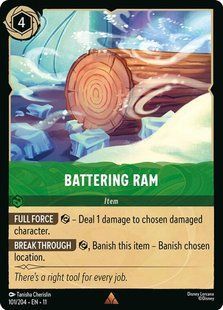 Карта Battering Ram (11 #101) - Disney Lorcana Winterspell &mdash; фото товару