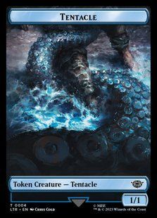 Tentacle &mdash; Magic: The Gathering, Tales of Middle-earth Tokens #4, Non-foil, English &mdash; фото товару