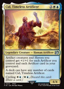 Cid, Timeless Artificer &mdash; Magic: The Gathering, Final Fantasy #417, Non-foil, English &mdash; фото товару