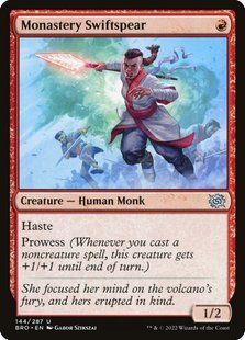 Карта Monastery Swiftspear bro/144/en/foil фото
