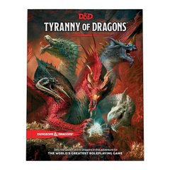 Книга пригод Tyranny of Dragons (D&D Adventure Book combines Hoard of the Dragon Queen + The Rise of Tiamat) WTCD12860000 фото