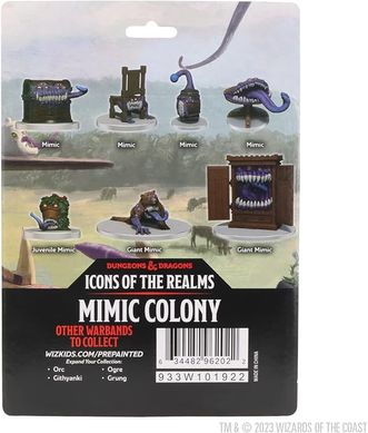 Набір фігурок міміків WizKids D&D - Mimic Colony wiz-96202 фото