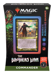 Колода формату Командир Mishra's Burnished Banner випуску The Brothers' War – Magic: The Gathering bro-04 фото
