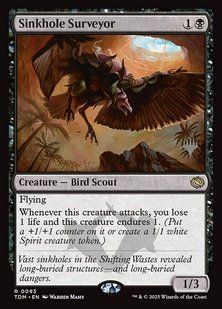 Sinkhole Surveyor &mdash; Magic: The Gathering, Tarkir: Dragonstorm Promos #93p, Non-foil, English &mdash; фото товару