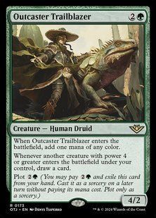 Outcaster Trailblazer &mdash; Magic: The Gathering, Outlaws of Thunder Junction #173, Non-foil, English &mdash; фото товару
