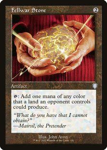 Fellwar Stone &mdash; Magic: The Gathering, The Brothers' War Commander #141, Non-foil, English &mdash; фото товару