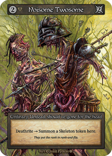 Noisome Twosome &mdash; Sorcery: Contested Realms, Gothic #got-noisome_twosome-b-s, Non-foil, English &mdash; фото товару