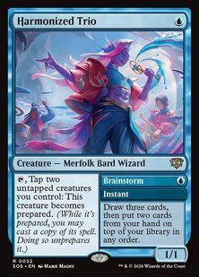 Карта Harmonized Trio // Brainstorm sos/52/en/foil фото