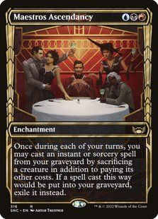 Maestros Ascendancy &mdash; Magic: The Gathering, Streets of New Capenna #316, Non-foil, English &mdash; фото товару