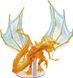 Фігурка D&D Premium Set - Adult Topaz Dragon