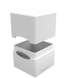 Декбокс Satin Cube &ndash; Arctic White, Білий