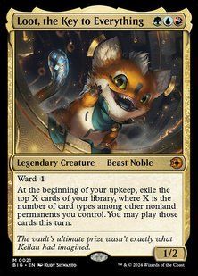 Loot, the Key to Everything &mdash; Magic: The Gathering, The Big Score #21, Non-foil, English &mdash; фото товару