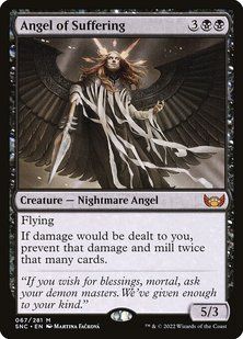 Angel of Suffering &mdash; Magic: The Gathering, Streets of New Capenna #67, Non-foil, English &mdash; фото товару