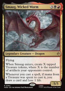 Карта Smaug, Wicked Worm hob/164/en/foil фото