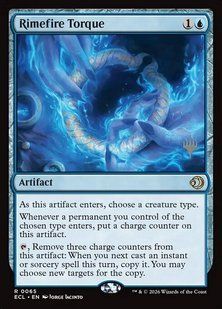 Rimefire Torque &mdash; Magic: The Gathering, Lorwyn Eclipsed Promos #65p, Foil, English &mdash; фото товару