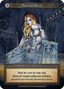 Buried Alive &mdash; Sorcery: Contested Realms, Gothic #got-buried_alive-b-s, Non-foil, English &mdash; фото товару