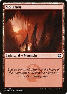 Карта Mountain afr/276/ru/foil фото