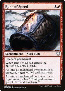 Карта Rune of Speed &mdash; фото товару