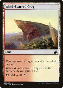 Карта Wind-Scarred Crag &mdash; фото товару