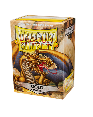 Протектори Dragon Shield Matte - Gold &mdash; фото товару
