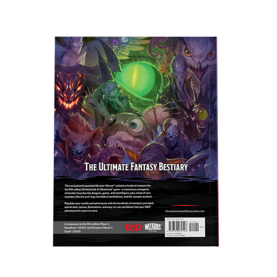 Книга Monster Manual 2024 - Dungeons&Dragons &mdash; фото товару