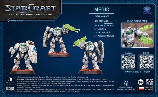 StarCraft: The Miniatures Game &mdash; Terran Expansion Set: Medic &mdash; фото товару