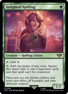 Карта Delighted Halfling ltr/158/en фото