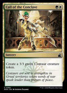 Call of the Conclave &mdash; Magic: The Gathering, Ravnica Remastered #169, Non-foil, English &mdash; фото товару