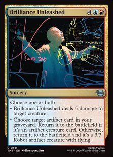 Brilliance Unleashed &mdash; Magic: The Gathering, Teenage Mutant Ninja Turtles #141, Foil, English &mdash; фото товару
