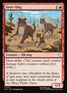 Deer-Dog &mdash; Magic: The Gathering, Avatar: The Last Airbender Eternal #114, Foil, English &mdash; фото товару