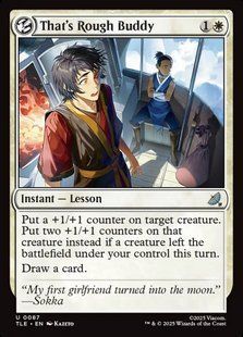 That's Rough Buddy &mdash; Magic: The Gathering, Avatar: The Last Airbender Eternal #87, Foil, English &mdash; фото товару