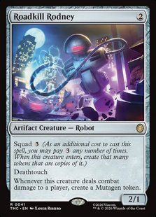 Roadkill Rodney &mdash; Magic: The Gathering, Teenage Mutant Ninja Turtles Eternal #41, Non-foil, English &mdash; фото товару