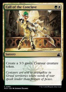 Call of the Conclave &mdash; Magic: The Gathering, Ravnica Remastered #169, Foil, English &mdash; фото товару