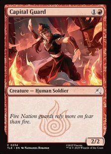 Capital Guard &mdash; Magic: The Gathering, Avatar: The Last Airbender Eternal #234, Foil, English &mdash; фото товару